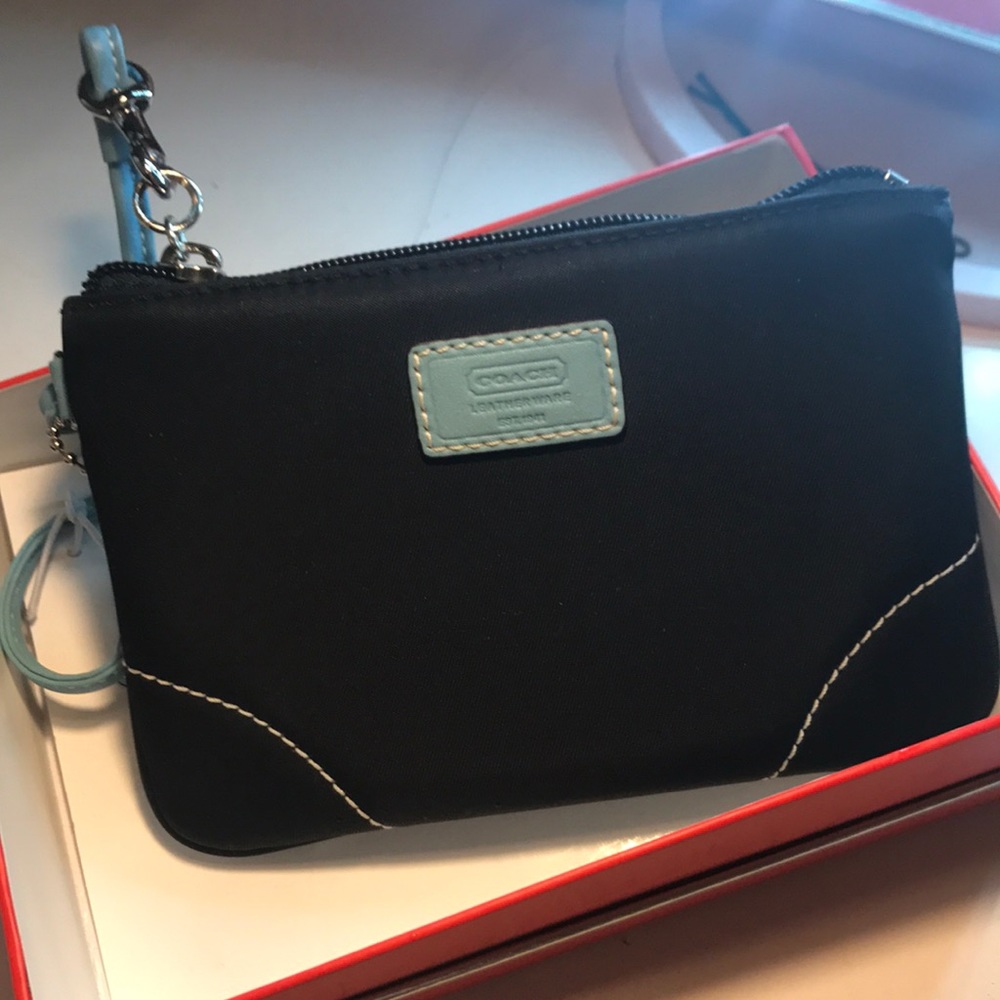Small Coach Wristlet